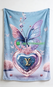 Louis Vuitton Throw Blankets